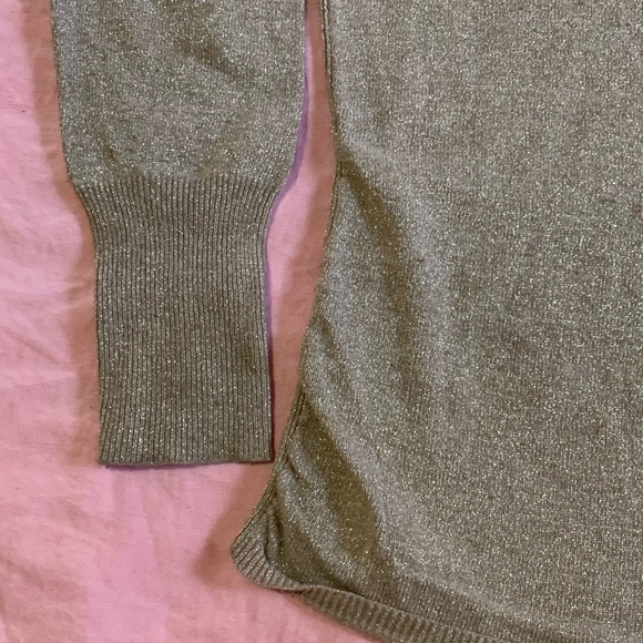 BANANA REPUBLIC golden glitter sweater - Picture 4 of 4